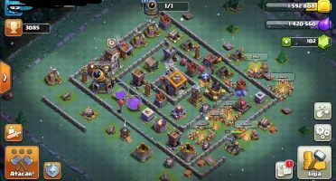 Clash of Clans CV14 Semi-Full
