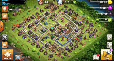 Clash of Clans CV14 Semi-Full