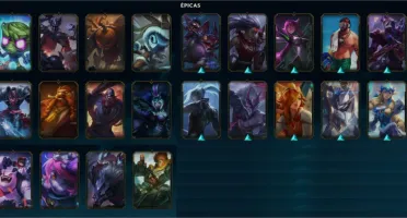 Conta League of Legends Platina 4 (61% Winrate)