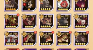 Conta atualizada para end game - Ressonância 18 pets