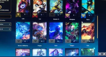 Conta Unranked lvl 50