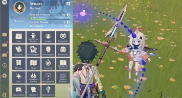 Conta AR 44, 6 Personagens 5* (Venti, Shogun Raiden!!)