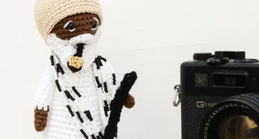 Preto Velho em Amigurumi