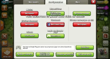 Conta Clash of Clans Cv 10 quase full Tem como Mudar o nome