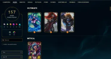 Conta Com Jarvan Vitorioso! Full Acesso!
