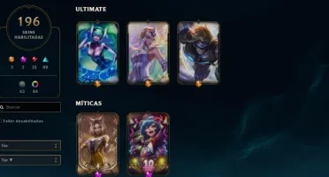 Conta LOL, PLATINA 3
