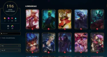 Conta LOL, PLATINA 3