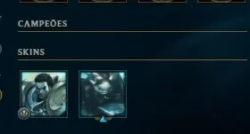 Conta de LoL, Ouro 2, 24 skins, 56 campeões