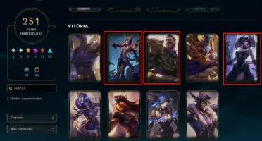 Account with Judgement Kayle + King Rammus + 2013 Victorious