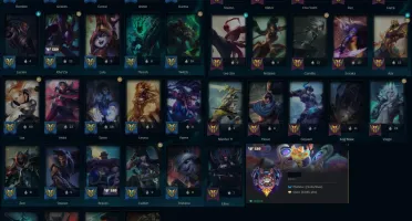 Conta riot/lol 2012 com skins no valorant e wild