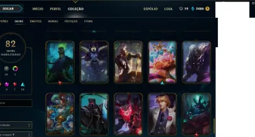 Conta League of Legends Prata 3 / 82 Skins