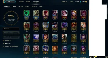 Conta League of Legends Prata 3 / 82 Skins