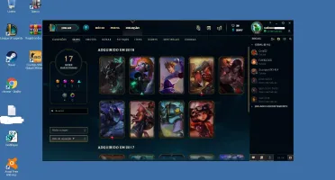 vendo conta de lol