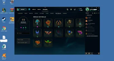 vendo conta de lol