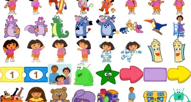 Pack 110 Vetores Dora Aventureira Cartoon Coreldraw Download