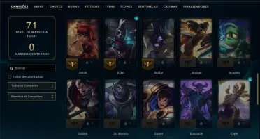 Esmeralda 4 com 50 Champs e 8 Skins