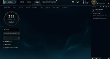 Conta League Of Legends Todos Campeos 149 Skins