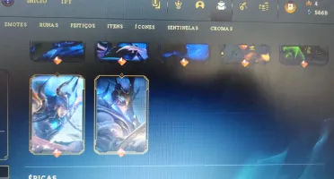 Conta lol + Valorant R$ 5.000,00 gastos no total,