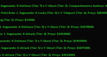 Conta Pokexgames Psycraft Level 500
