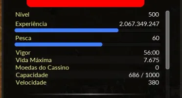Conta Pokexgames Psycraft Level 500