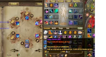 Conta Perfect World: RT r8 up3, Penumbra +12 + 4 Bi