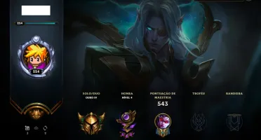 Conta LoL, Gold 4, todos champios e muitas skins