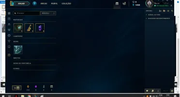 Conta Gold v otima para smurf, mmr muito alto, nivel 33