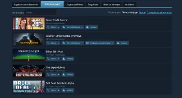 Conta steam com csgo prime + gta v