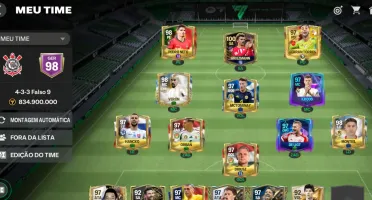 Conta de ea fc mobile com 98 ger