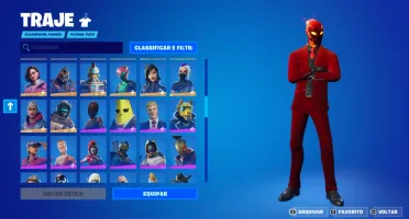 Conta de Fortnite