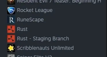 Conta Steam com muitos jogos