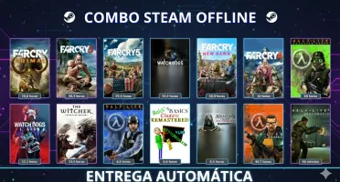 Elden ring,spider man,uncharted,coleção far cry Steam off