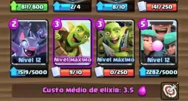 Venda de conta Clash Royale Nivel 11