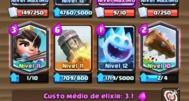Venda de conta Clash Royale Nivel 11