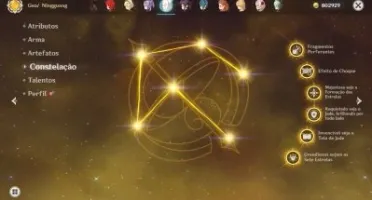 conta Genshin impact- vários 5⭐