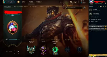Conta Platina 3 (55 skins - 118 champs - +4 anos)