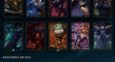Conta Platina 3 (55 skins - 118 champs - +4 anos)