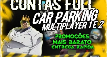 Conta Car Parking Multiplayer 1 e 2