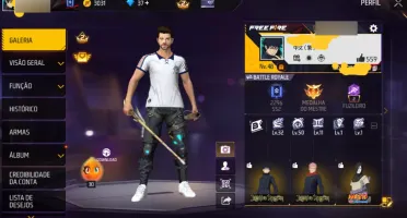 Conta de fre fire Megumi + Yuji + gel Maníacos