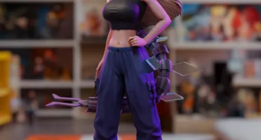 LionRealm Studio - Yuki Tsukumo - Jujutsu Kaisen stl 3d