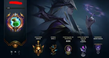 CONTA DE LOL PERFEITA PARA MAIN ADC, M7 E SKIN COM QUASE TDS
