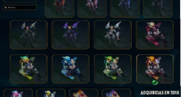 CONTA DE LOL PERFEITA PARA MAIN ADC, M7 E SKIN COM QUASE TDS