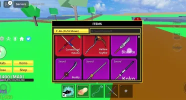Conta de roblox com blox fruits no max e king legacy no 3400