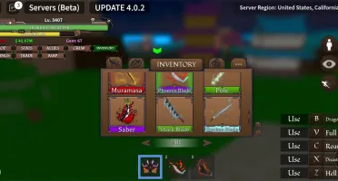 Conta de roblox com blox fruits no max e king legacy no 3400