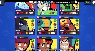 Conta de Brawl stars
