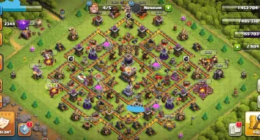 Conta CV11 no Clash of Clans