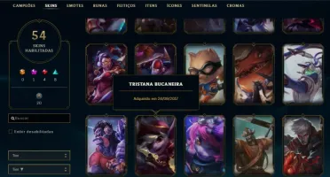 CONTA LOL 150 CHAMPS+ 60 SKINS COM EMAIL ORIGINAL