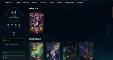 CONTA LOL 150 CHAMPS+ 60 SKINS COM EMAIL ORIGINAL