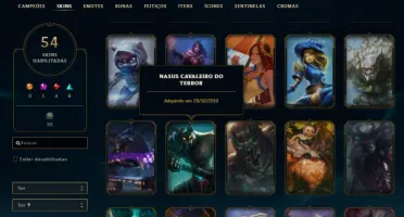 CONTA LOL 150 CHAMPS+ 60 SKINS COM EMAIL ORIGINAL
