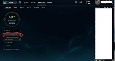 Conta League of Legends com 185 Skins